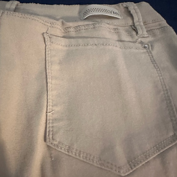 Khaki stretchy jeggings. XL - Picture 6 of 6